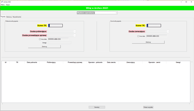Archeo 2022 screenshot 1